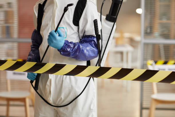 Professional Infectious Disease Decontamination technician working in Campbell, FL